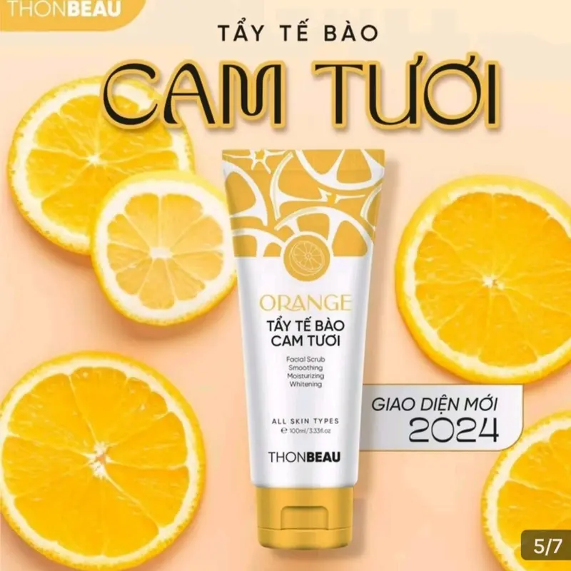 ORange  KEM TẨY DA CHẾT CAM TƯƠI -Chăm sóc Da làm đẹp Skincare 3