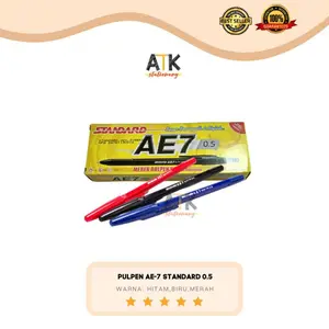 Pulpen AE7 Standard Bolpen 0.5mm atk