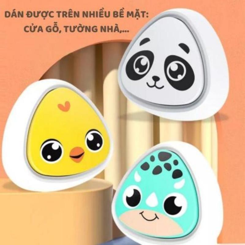 (HOT) Bộ chạm nhảy tăng chiều cao, bộ đồ chơi máy chuông bấm đập nhảy thử thách cho bé, tặng Pin, thước đo chiều cao 0