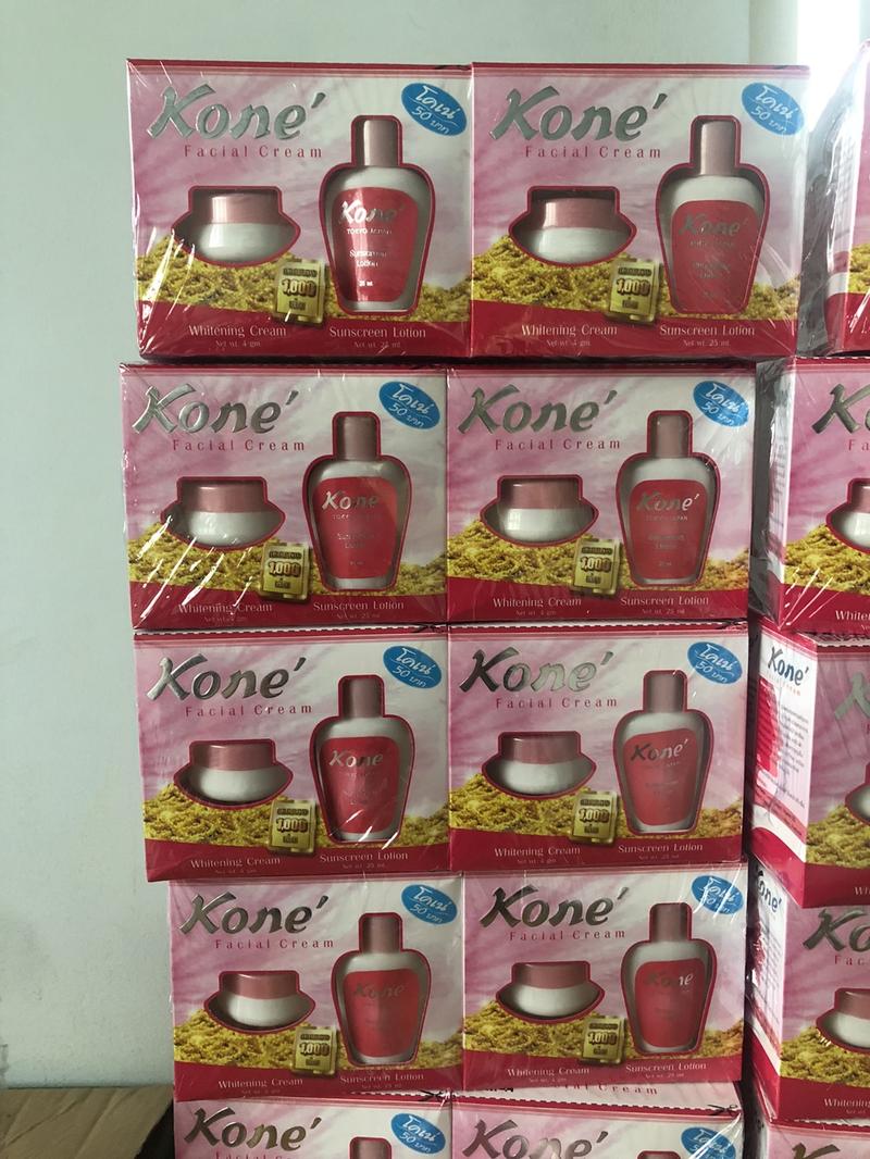 Product Introduction of Combo (10 hộp kem ) dưỡng da hỗ trợ mụn ,thâm ,sạm , tàng nhang,kone thái Lan  ( 1 sét gồm kem dưỡng 1 chai nước 6