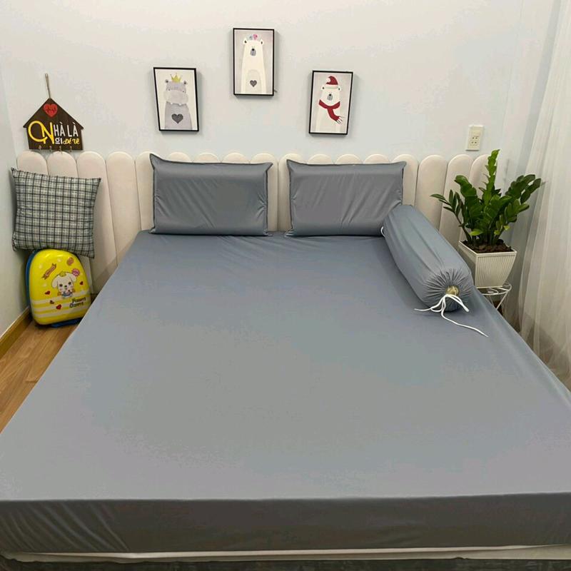 Áo bọc ,bảo vệ nệm 2 mặt có khóa keo-KHÔNG ÁO GỐI chất thun lạnh HQ co giãn 4 chiều Có thể giặt aoboc nemkhoakeo