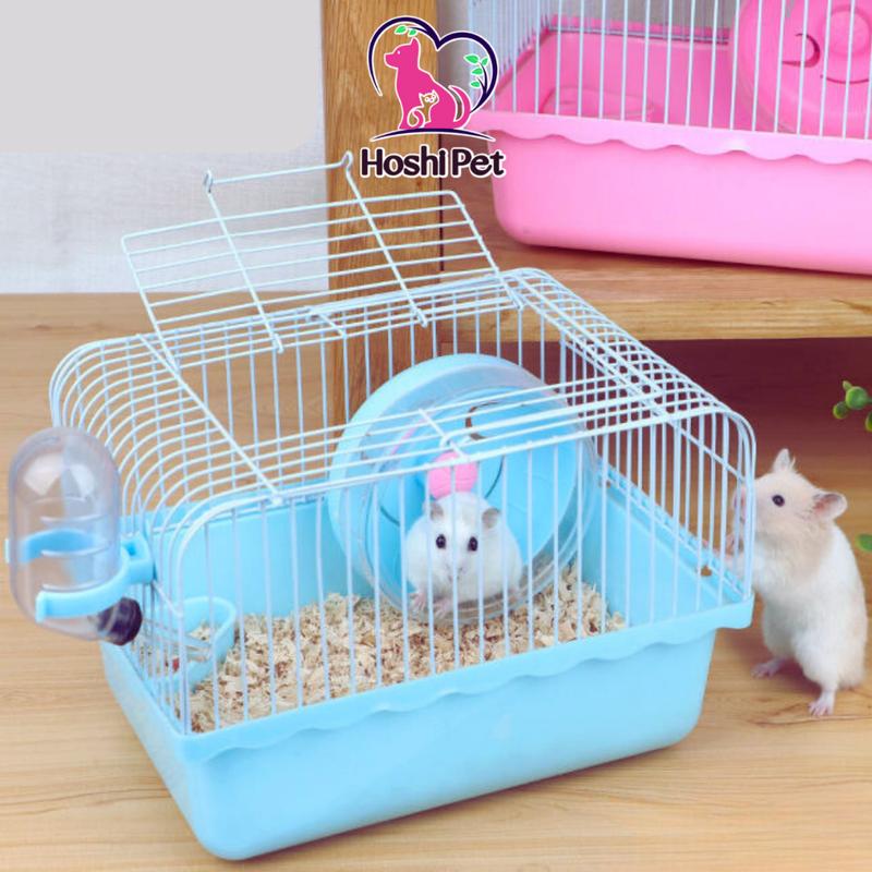 Lồng chuồng hamster đầy đủ phụ kiện Hoshi Pet LH01