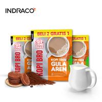 Gambar Uang Emas Kopi Bro Kopi Susu Gula Aren (10 sachets x 27g) dari INDRACO Store Kab. Gresik 3 Tokopedia