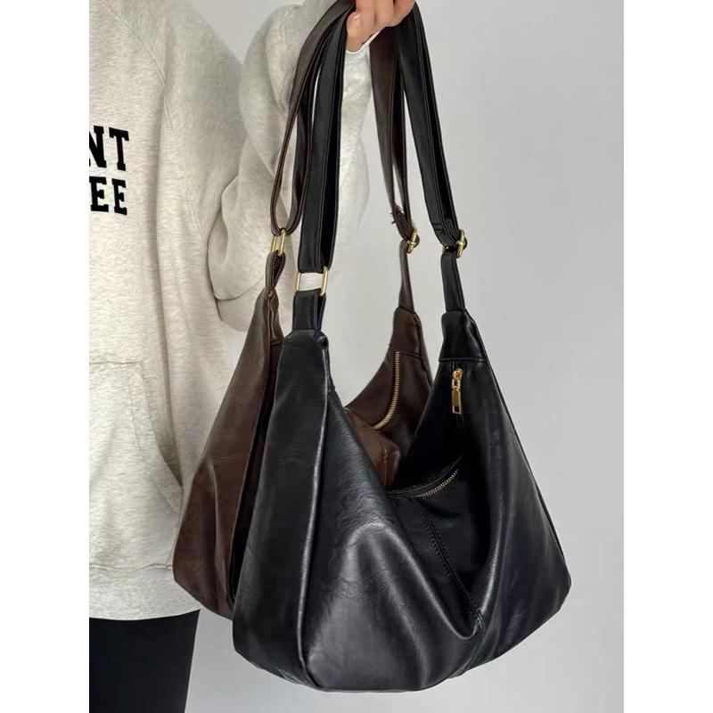 Túi Đeo Chéo Túi Đeo Vai Da Trơn Mềm Size 38 Basic Dễ Phối Đồ Thanh Lịch HTStore
