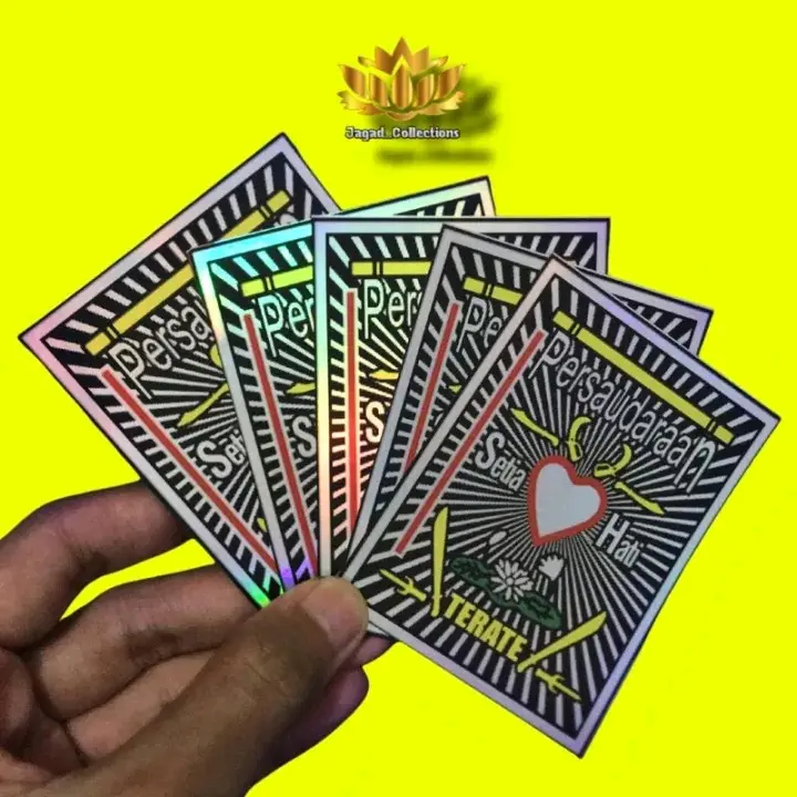 Stiker PSHT Hologram,  Minimal beli 2pcs