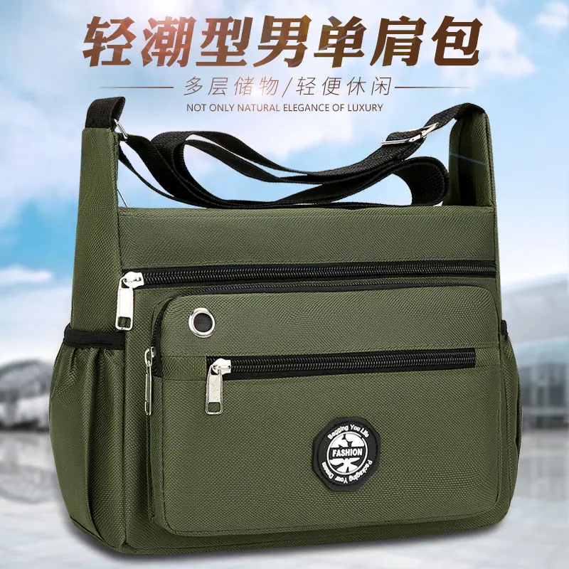 Ba Lô Chống Nước, Chống Mài Mòn, Sức Chứa Lớn, Túi Công Sở, Túi Đeo Chéo Nam Thường Ngày Nhiều Túi, Thích Hợp Cho Doanh Nhân, Mới Năm 2025 0