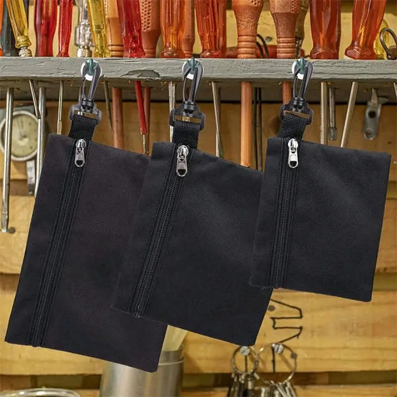 tas toolkit mekanik listri mini pouch tas pensil pulpen kunci penyimpanan koin uang receh
