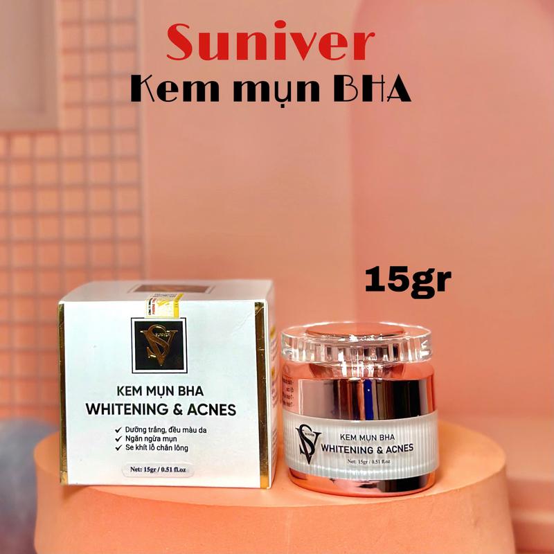 Kem Mụn BHA Whitening & Acnes 15gr ( hỗ trợ giảm mụn mờ thâm ) Chăm Sóc Da