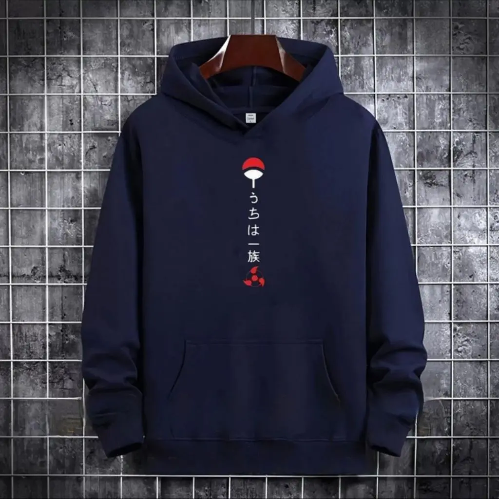BISA COD - SWEATER HOODIE UCHIHA / HOODIE UNISEX MURAH TERLARIS