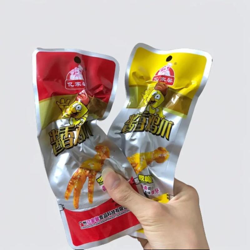 Combo 30 chân gà cay tứ xuyên hai màu siêu ngon. Ăn Vặt Thức Ăn Food Chua Chè changa  trung