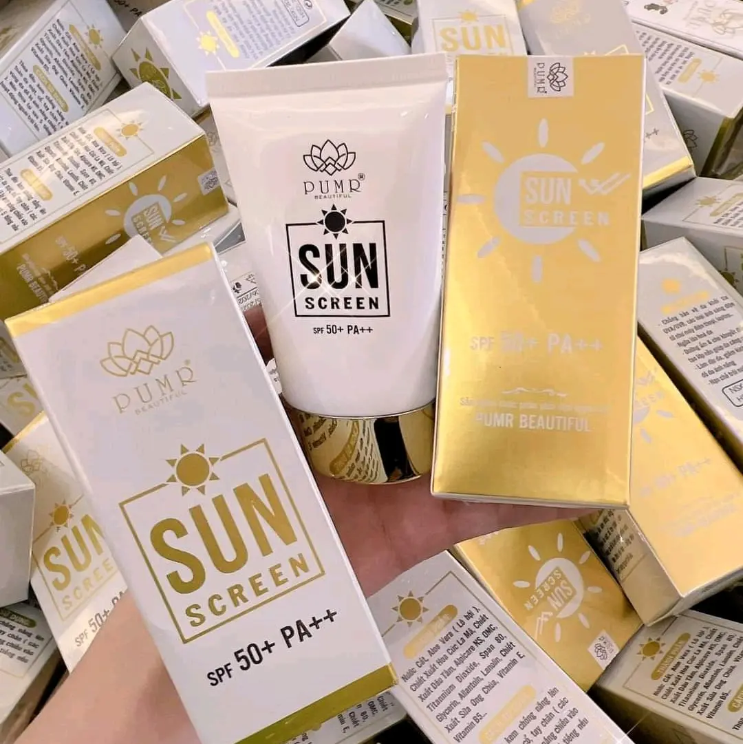 Kem chống nắng SUN CREEN - SPF 50+ [ PURM ] ( Giành cho mọi loại da )