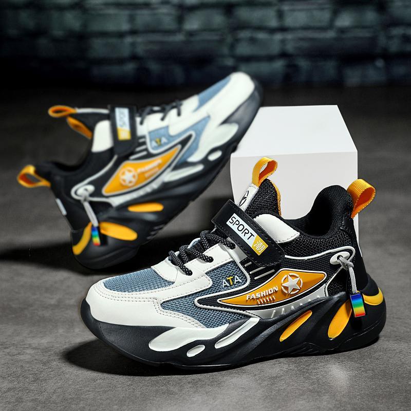 Giày Thể Thao Thoáng Khí Cho Trẻ Em, Giày Lưới Cho Bé Trai, Hàng Có Sẵn Tập Thể Dục Sneaker 5