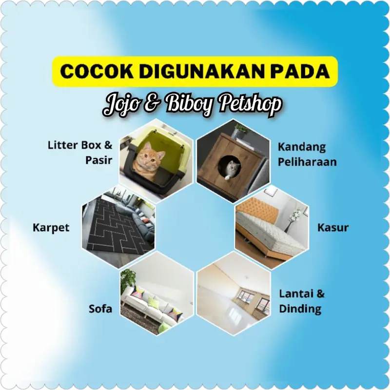 Deoderizer penghilang bau pesing dan bakteri kandang kucing / anjing isi 250ml 3