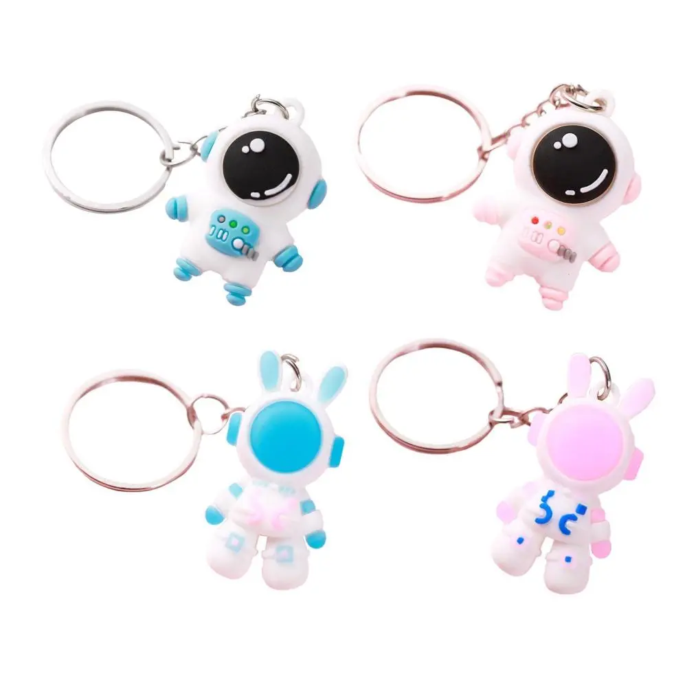 Astronaut Keychain Cartoon Figure Pendant for Backpack Valentine's Day Gifts
