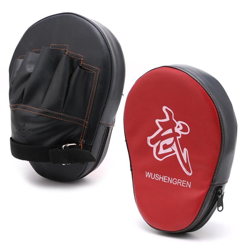 Product Introduction of HENG Curved Baffle PU Five-finger Hand Target  Curved Boxing Muay Thai Hand Target Sanda Training Thick Earthquake-resistant 0