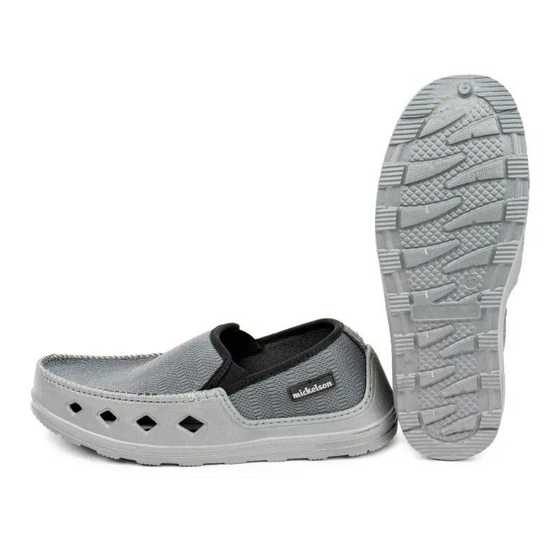 Sepatu Ardiles Mickelson Hitman - Fashion Casual Pria Flat Shoes Sneakers Kasual Kerja Hitam 8