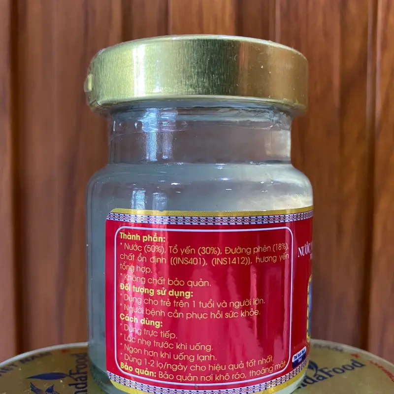 Yến sào Standa Food Hủ 70ml 30% Yến chưng đường phèn 1