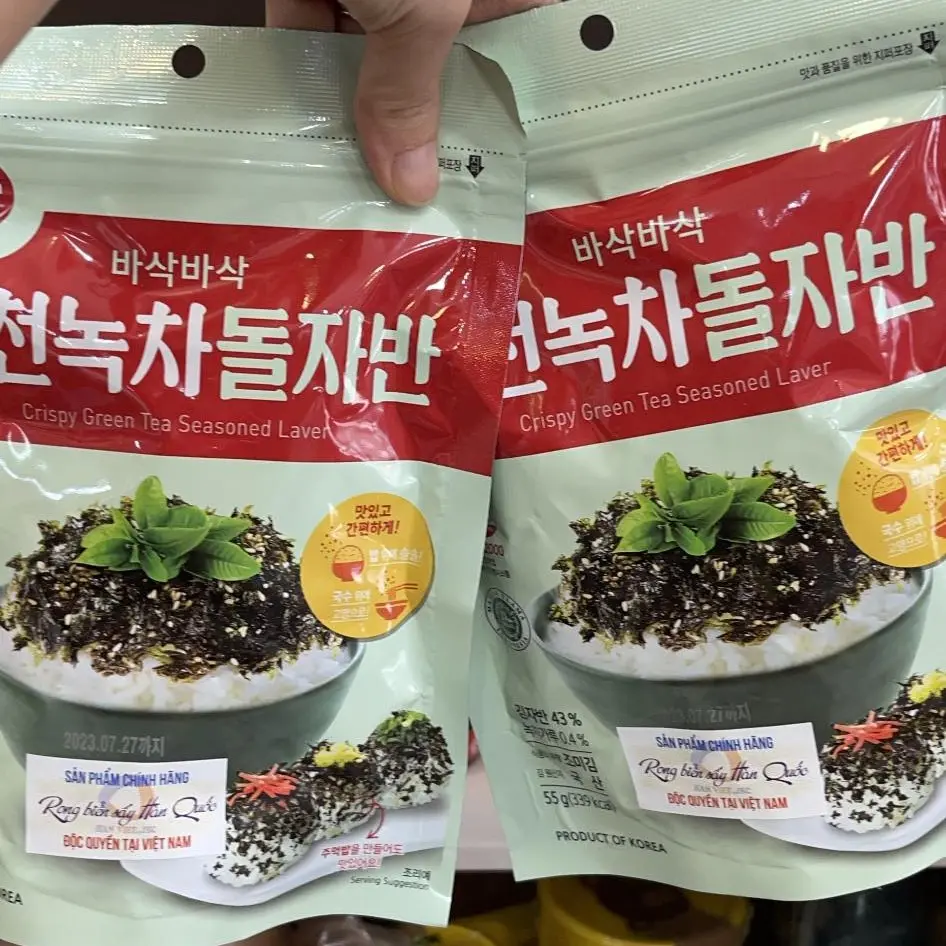 [2 GÓI] Rong biển vụn nội địa Hàn quốc cho bé (có tem phụ)