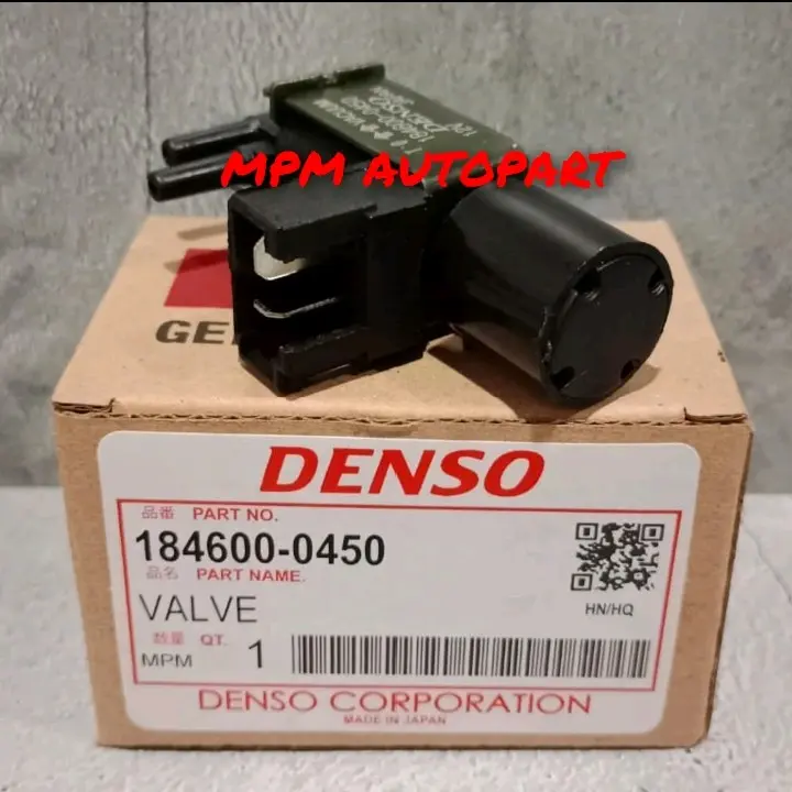 solenoid selenoid idle up vacum ac untuk kijang, panther, twin cam, starlet, kuda grandia, vitara, Escudo Sidekick, Karimun, carry futura, katana, esteem, espass, taruna, taft, Rocky, hiline, dll merk Denso 184600-0450 4