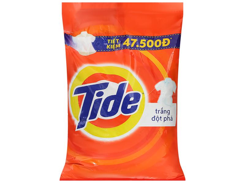 Bột giặt Tide Trắng Sáng Đột Phá Túi 5kg Làm Sạch Hiệu Quả