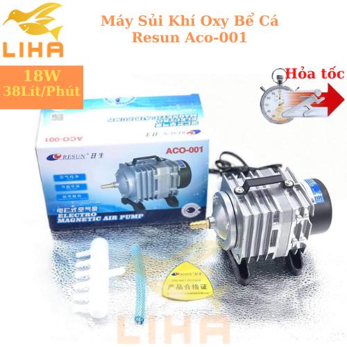 Máy Sủi Oxy Resun Aco-001 (18W-38Lít/Phút) - Máy Sủi Oxi Bể Cá, Hải Sản
