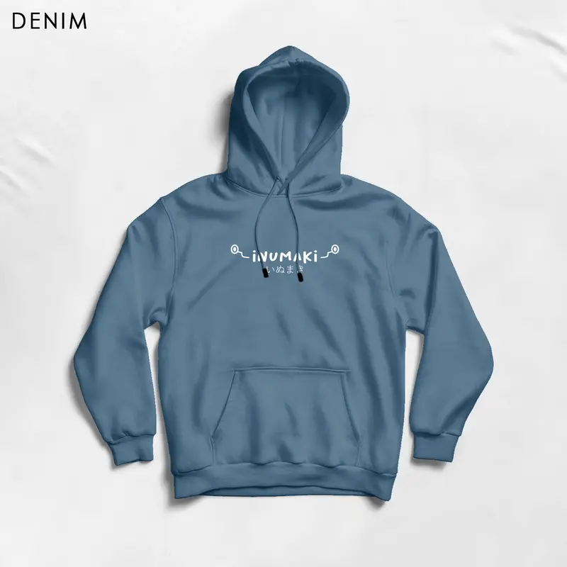 SARANGWIBU INUMAKI JAKET HOODIE JUMPER BORDIR UNISEX PRIA & WANITA M - XXL 7