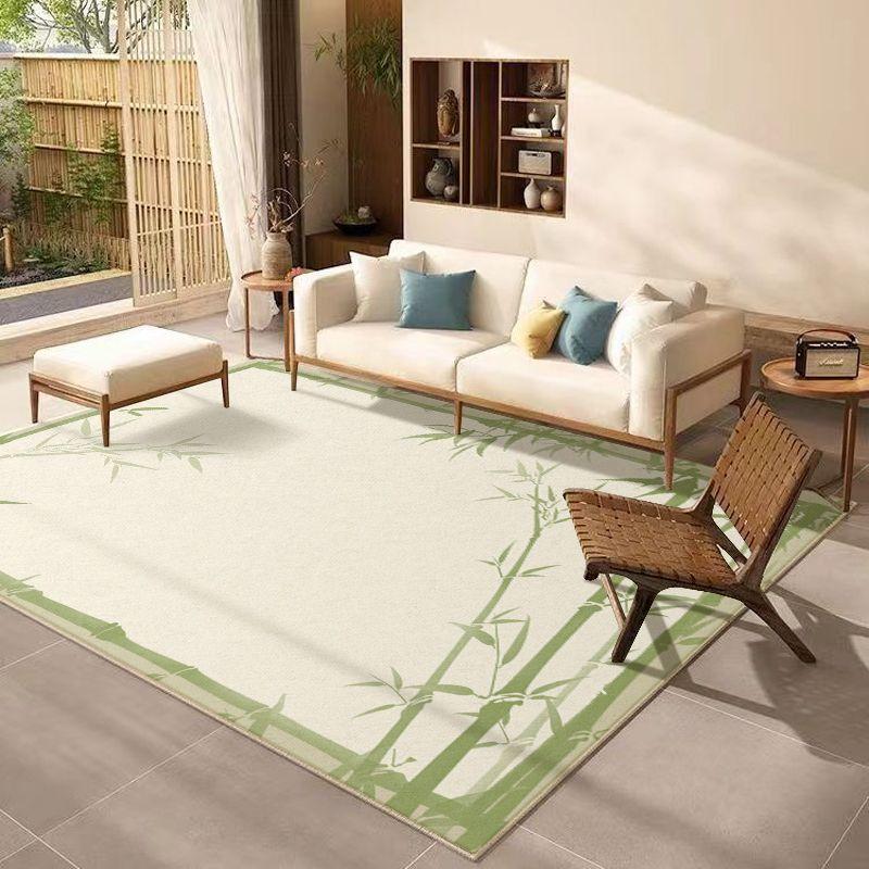 Thảm Xanh Lá Cây, Phong Cách Trung Quốc Mới, Thích Hợp Cho Phòng Khách, Bàn Sofa Và Bàn, Thảm Đầu Giường Phòng Ngủ Gia Đình, Chăn Học Tập, Thảm Treo Tường Diện Tích Lớn, Bộ Sưu Tập 1583 Người 4
