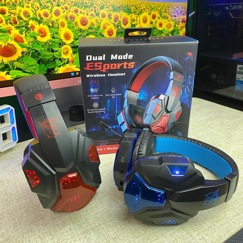 Tai nghe gaming SY-T830 kết nối bằng Bluetooth và cổng AUX 3.5mm có đèn led và âm thanh sống động phù hợp cho game thủ Nghe Nhạc Nhét Tai Earphone
