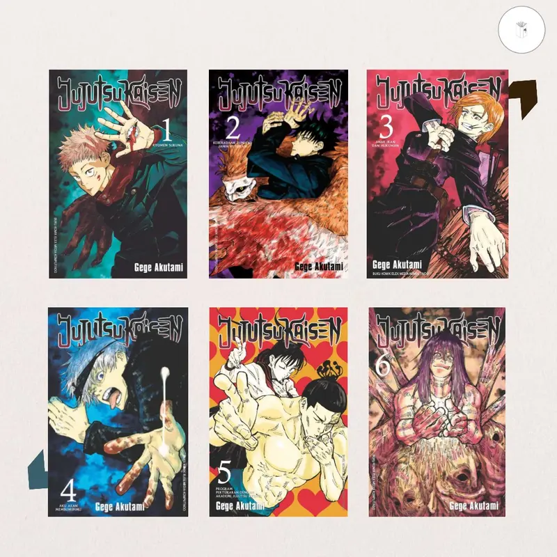 Buku Komik Jujutsu Kaisen - Gege Akutami 0