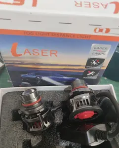 LAMPU LED H11 H8 H16 H9 9006 HB4 FOGLAMP MOBIL LASER MINI PROJEKTOR PROJIE PUTIH KUNING SEPASANG ISI 2 PCS