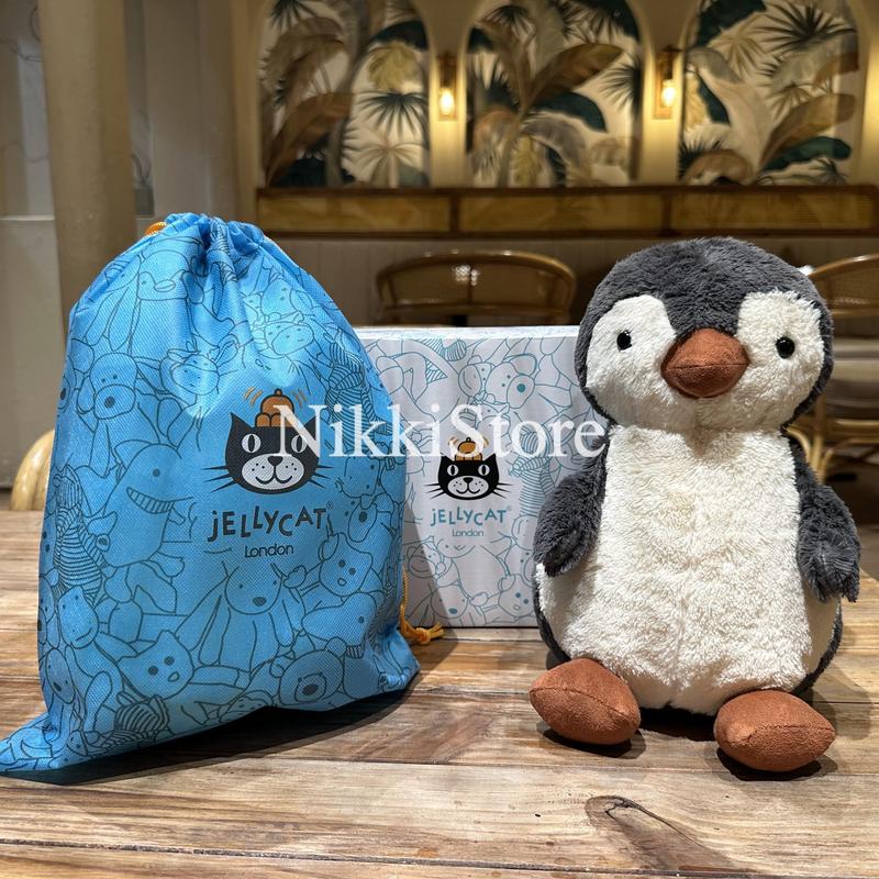 (LikeAuth) Chim Cánh Cụt, Gấu Bông Jellycat, Jellycat Teddy size 35cm Mềm Mịn Cao Cấp jellycats size Toy Đồ Chơi