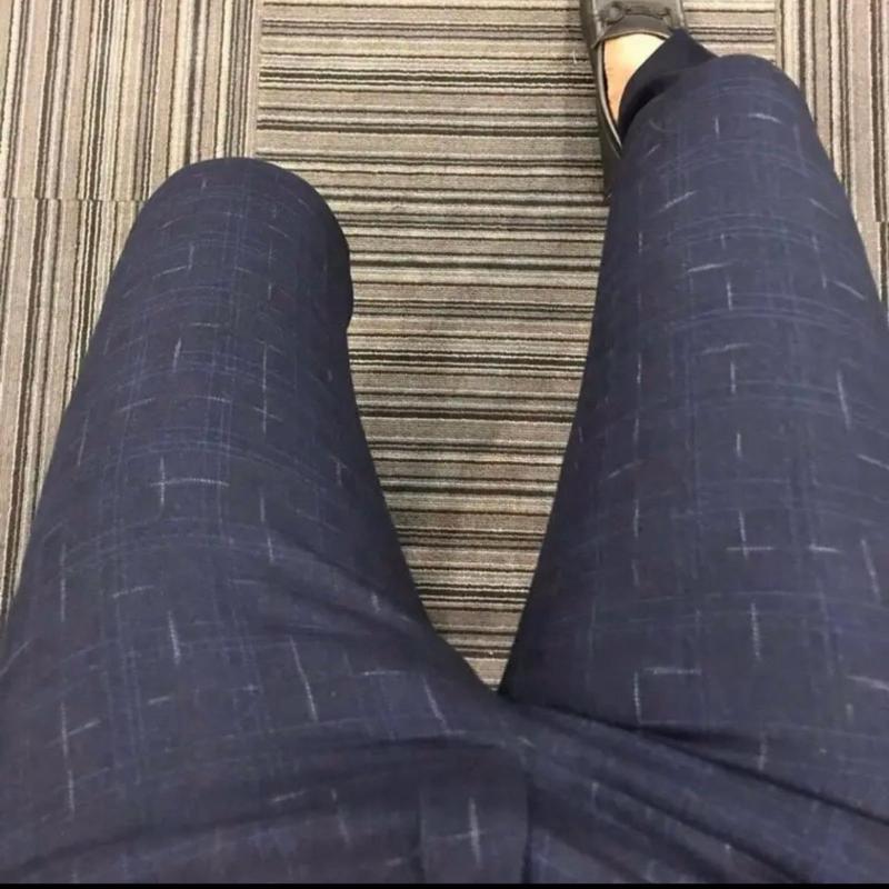 Quần Tây Âu Nam Kẻ Xước chất vải 79 from dáng HQ