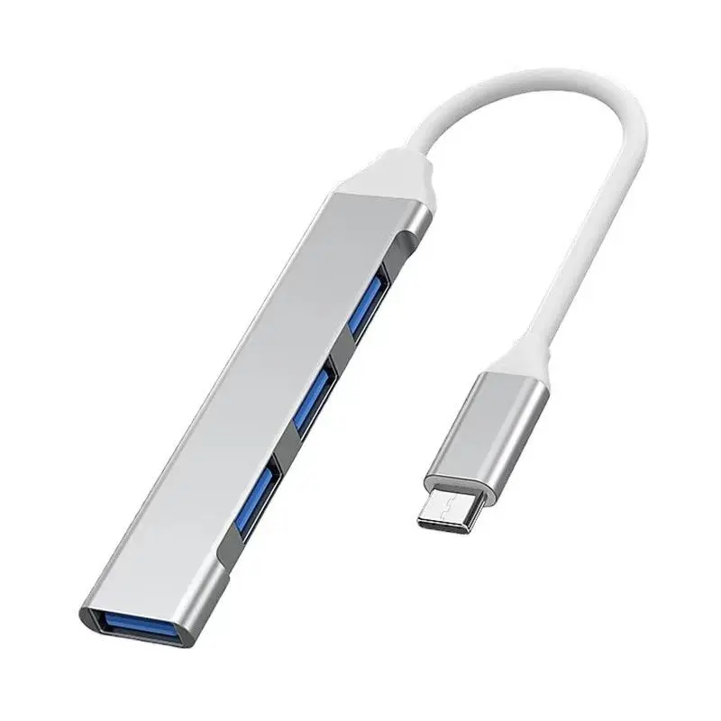 4 in 1 USB Hub Adapter, 3.0 USB Hub Adapter, Type-C USB Hub Adapter, Mobile Phone Notebook Keyboard Mouse Hub Adapter