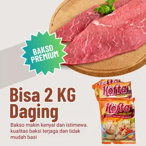 KOFTA Tepung Pengenyal Bakso 35gr Bisa untuk 2kg Daging