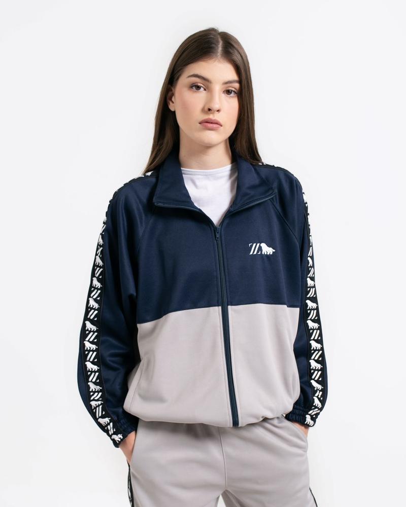 Product Introduction of DELIRIUM x ZALNANDO Jaket Tracktop dan Track Pants Contrast Colourblock 2