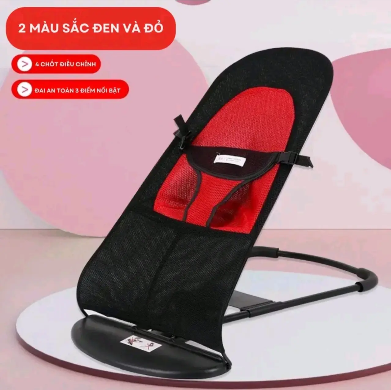 Ghế nhún 3 chức năng dành cho bé từ sơ sinh 1 tháng tuổi