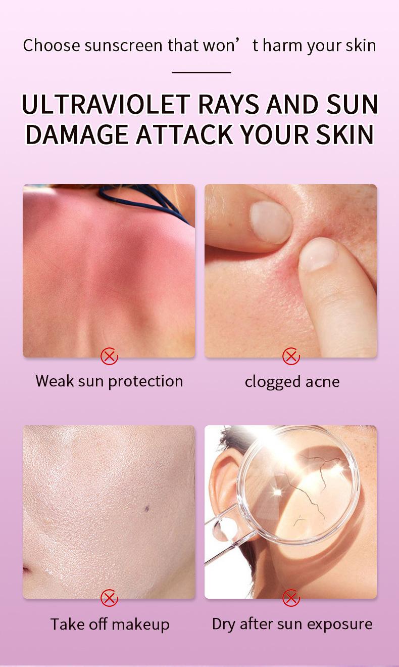 Product Introduction of Lbls sunscreen dream world sunscreen SPF 90 + high protection UV 60ml skin care facial skin repair comfortable light Daily repair 2