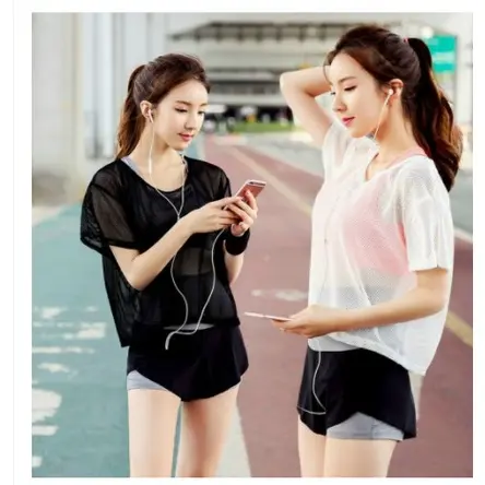 Áo lưới tập Gym ,áo lưới thể thao, chạy bộ, vải lưới thông thoáng loại đẹp chất mềm mã 1828 Top Sport Yoga