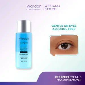 WARDAH EyeXpert Eye & Lip Makeup Remover - Pembersih MakeUp Waterproof - Makeup