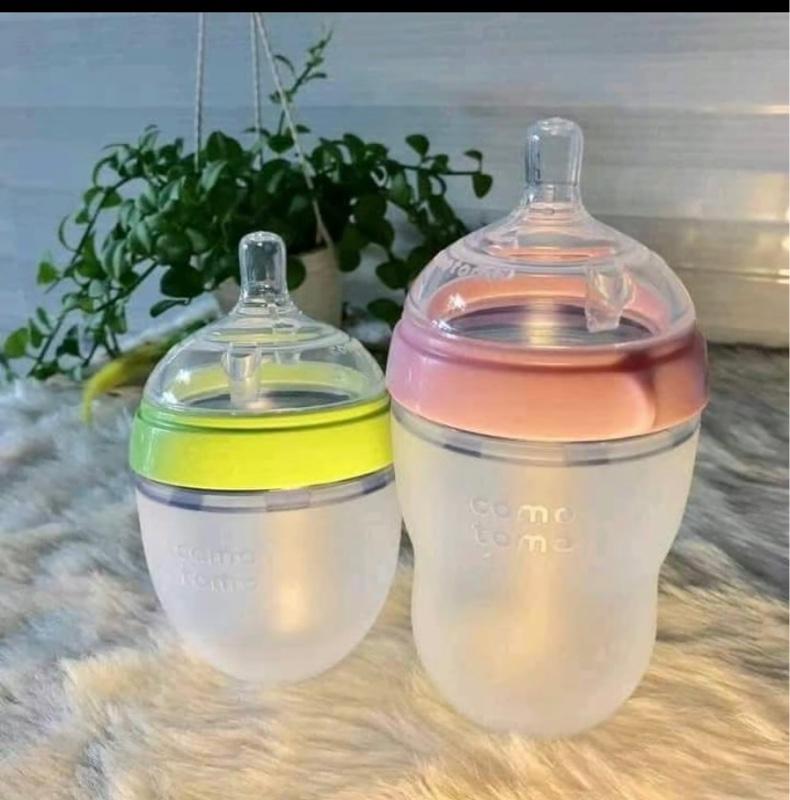 Product Introduction of Bình Sữa COMOTO Thân bình bằng silicon dung tích 150ml/250ml 9