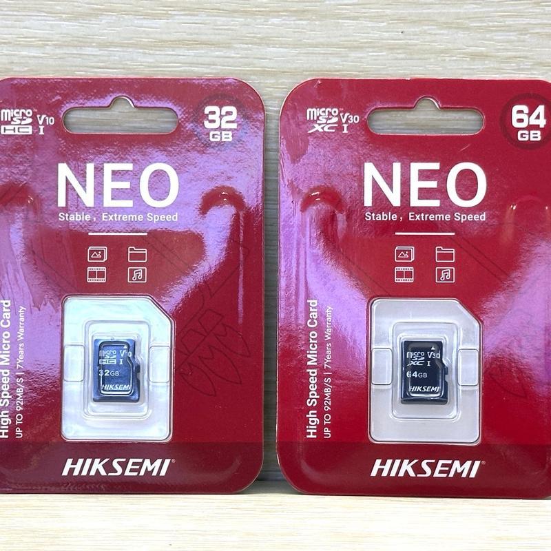 Thẻ nhớ hikvision 32GB 64GB tốc độ 92MB/S class 10 Hàng chính hãng