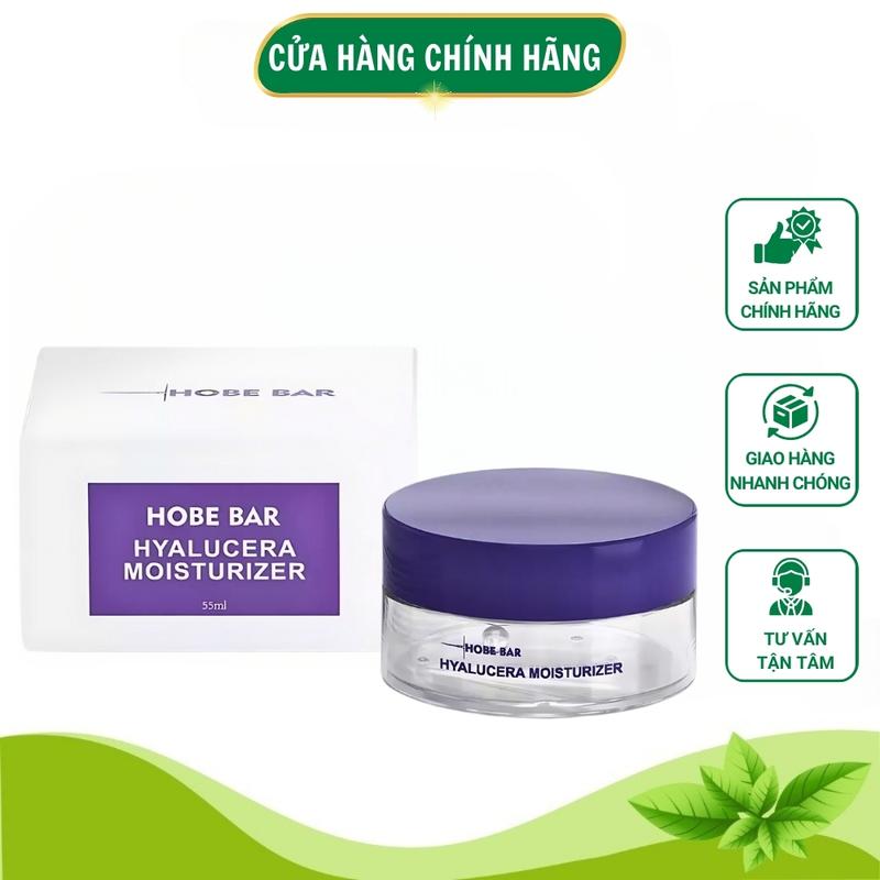 Kem Dưỡng Ẩm Hobebar Chính Hãng 55ml Tinh Chất Gel Cấp Ẩm Phục Hồi Nâng Tone…