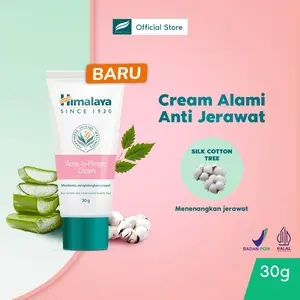 [Paket Hemat Isi 2] Himalaya Acne-N-Pimple Cream 2x30gr Melembutkan Menyembuhkan Facial Berminyak Memudarkan Jerawat Anti Mikroba Anti Inflamasi