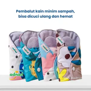 Menspad Nadnad Pembalut Kain Cuci Ulang Wanita Kulit sensitif Malam Harian Pantyliner