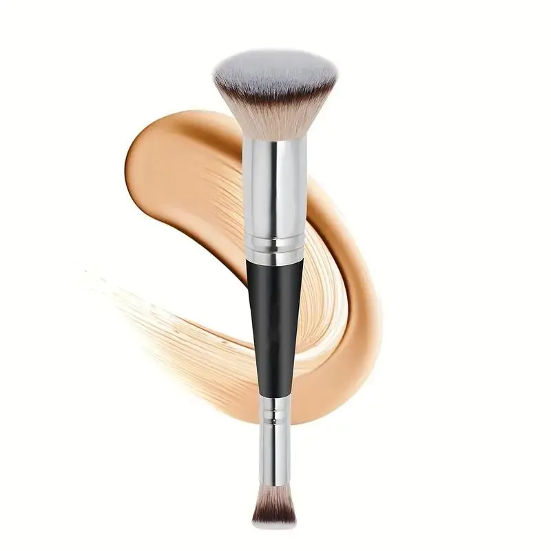 Foundation Makeup Brush, Double Ended Makeup Brushes For Blending Liquid Powder, Concealer Cream, Cosmetic Accessories for Women, Christmas, Christmas Gift
