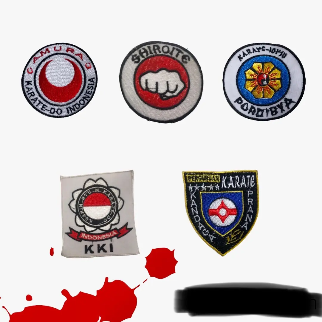 Logo karate bordir