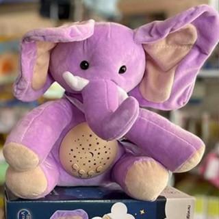 Product Introduction of Elephant Sleeping Doll with Projector ตุ๊กตาช้างกล่อมนอน มีไฟมีเสียงเพลง 6