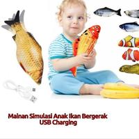 Gambar MAINAN IKAN GOYANG-GOYANG,UGET UGET MASAK-MASAKAN, KADO ANAK LUCU UNIK|GOYANG2 KOI ARWANA MAS NEMO - Red Carp dari PIKYO INDONESIA Kab. Tangerang 3 Tokopedia