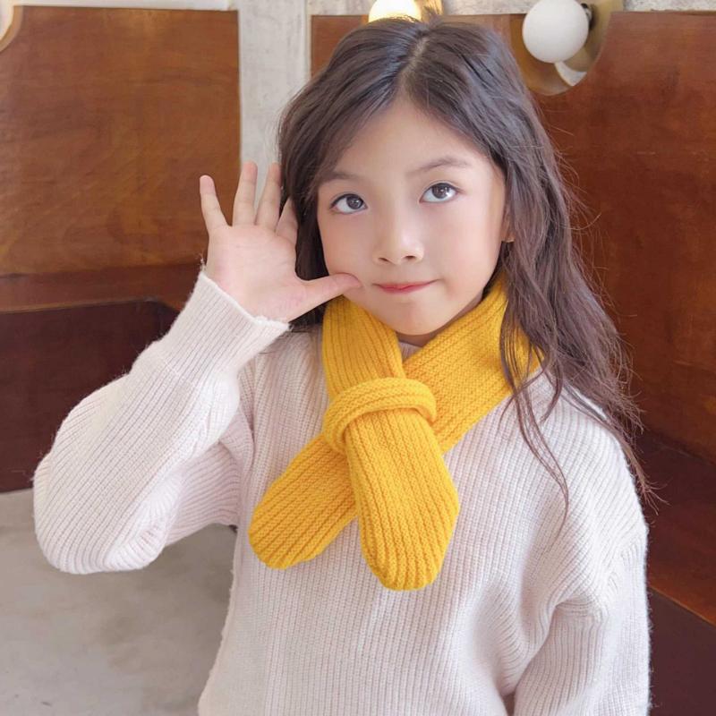 Product Introduction of Winter Baby Scarf Soft Warm Knitted Kids Scarves for Girls Boys Candy Children Scarfs Toddler Neck Warmer Infant Acccessories 12