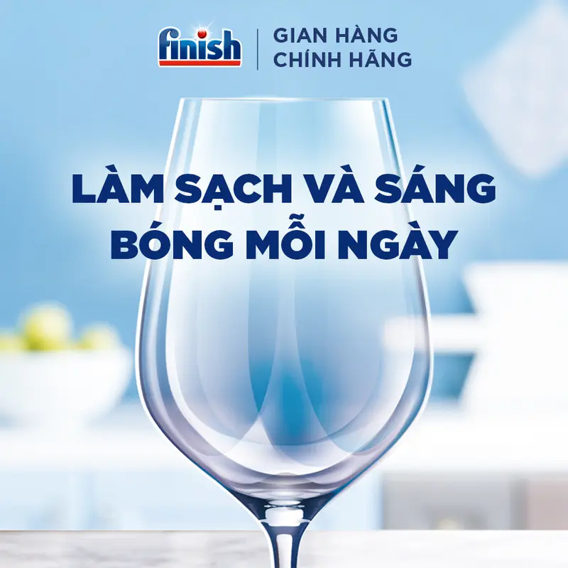 Viên Rửa Chén Bát Hương Chanh Finish Powerball Power Essential Lemon Sparkle - Dạng Thùng 100 viên siêu tiết kiệm 5
